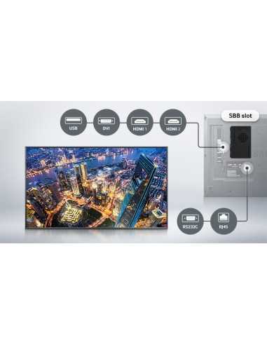 Samsung DC55E Pannello piatto per segnaletica digitale 139,7 cm (55") LED 450 cd m² Full HD Nero 24 7