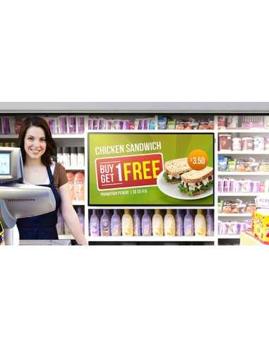 Samsung DC55E Pannello piatto per segnaletica digitale 139,7 cm (55") LED 450 cd m² Full HD Nero 24 7