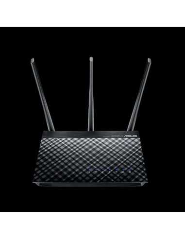 ASUS DSL-AC51 router wireless Gigabit Ethernet Dual-band (2.4 GHz 5 GHz) 4G Nero