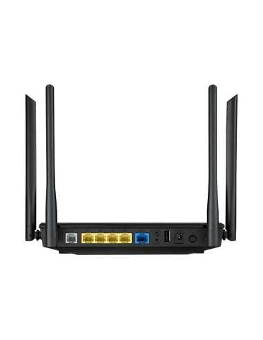 ASUS DSL-AC55U router wireless Gigabit Ethernet Dual-band (2.4 GHz 5 GHz) 3G 4G Nero