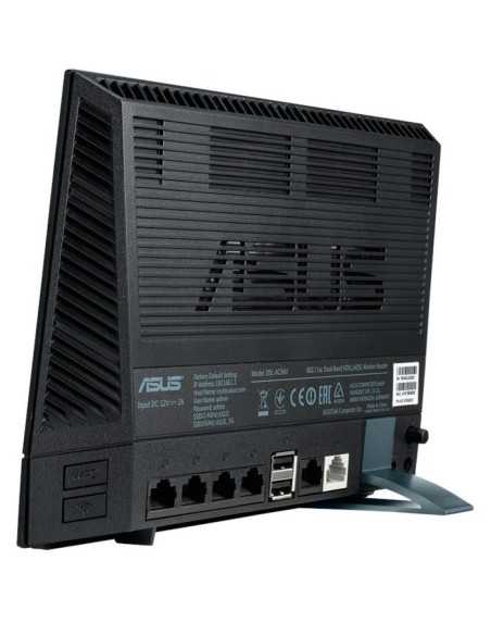 ASUS DSL-AC56U router wireless Gigabit Ethernet Dual-band (2.4 GHz 5 GHz) 3G 4G Nero