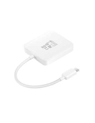 Samsung EE-PW700 0,15 m USB tipo-C USB Type-C, USB 3.0, HDMI Bianco