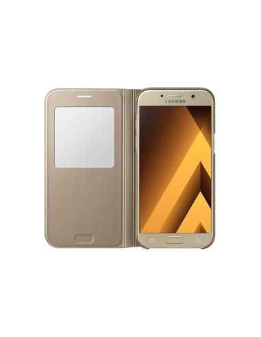 Samsung EF-CA520 custodia per cellulare 13,2 cm (5.2") Custodia flip a libro Oro