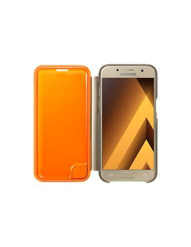 Samsung EF-FA320 custodia per cellulare Custodia flip a libro Oro