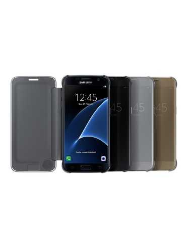 Samsung EF-ZG930 custodia per cellulare 12,9 cm (5.1") Custodia flip a libro Oro