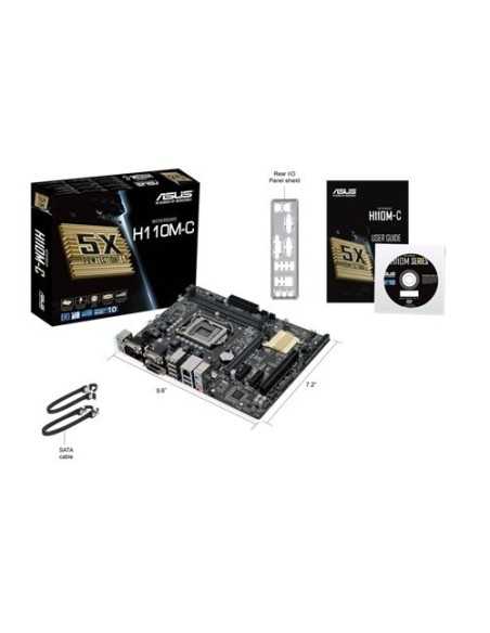 ASUS H110M-C CSM scheda madre Intel® H110 LGA 1151 (Presa H4) micro ATX