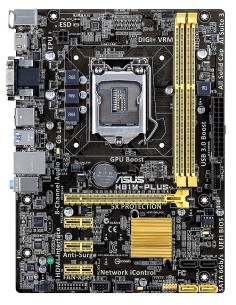ASUS H81M-PLUS Intel® H81 LGA 1150 (Presa H3) micro ATX