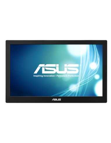 ASUS MB168B 39,6 cm (15.6") 1366 x 768 Pixel WXGA LED Nero, Argento