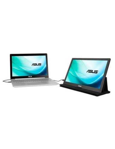 ASUS MB169C+ 39,6 cm (15.6") 1920 x 1080 Pixel Full HD LED Nero, Argento