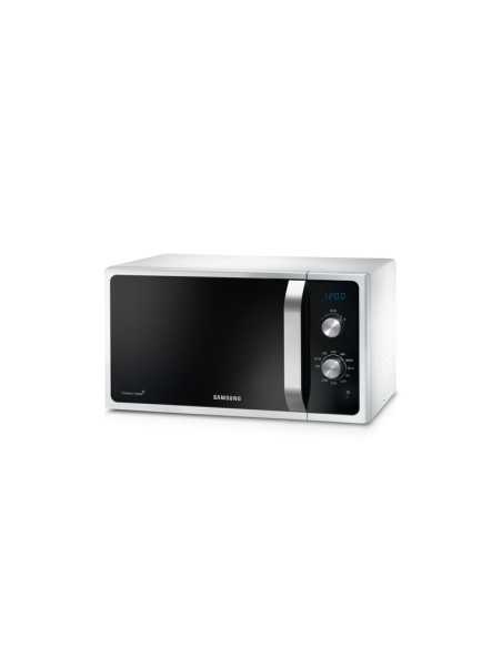 Samsung MG23F301ECW forno a microonde Superficie piana Microonde con grill 23 L 800 W Nero, Bianco