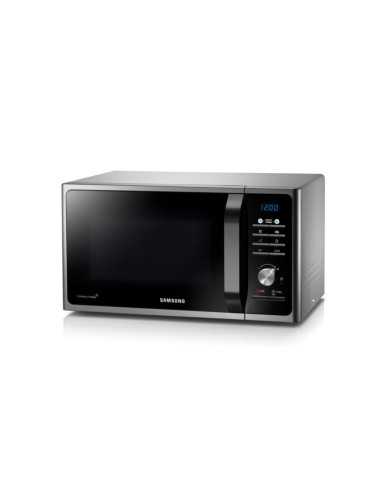 Samsung MG23F301TCS forno a microonde Superficie piana Microonde con grill 23 L 800 W Nero, Argento