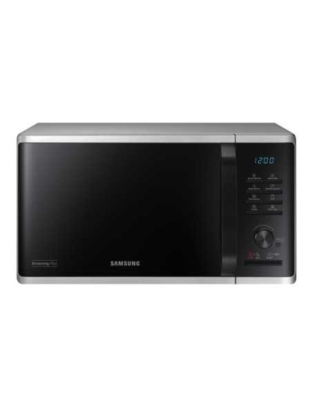 Samsung MG23K3515AS forno a microonde Superficie piana Microonde con grill 23 L 800 W Nero, Argento