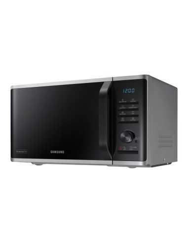 Samsung MG23K3515AS forno a microonde Superficie piana Microonde con grill 23 L 800 W Nero, Argento