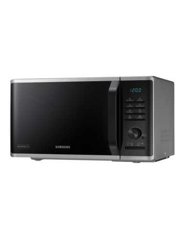 Samsung MG23K3515AS forno a microonde Superficie piana Microonde con grill 23 L 800 W Nero, Argento
