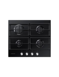 Samsung NA64H3010AK ET piano cottura Nero Da incasso Gas 4 Fornello(i)