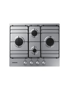 Samsung NA64H3110BS piano cottura Acciaio inossidabile Da incasso Gas 4 Fornello(i)