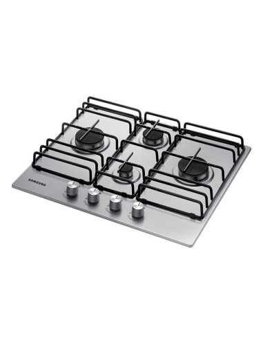 Samsung NA64H3110BS piano cottura Acciaio inossidabile Da incasso Gas 4 Fornello(i)