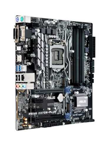 ASUS PRIME Z270M-PLUS Intel® Z270 LGA 1151 (Presa H4) micro ATX