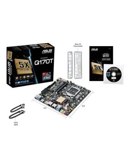 ASUS Q170T Intel® Q170 LGA 1151 (Presa H4) mini ITX