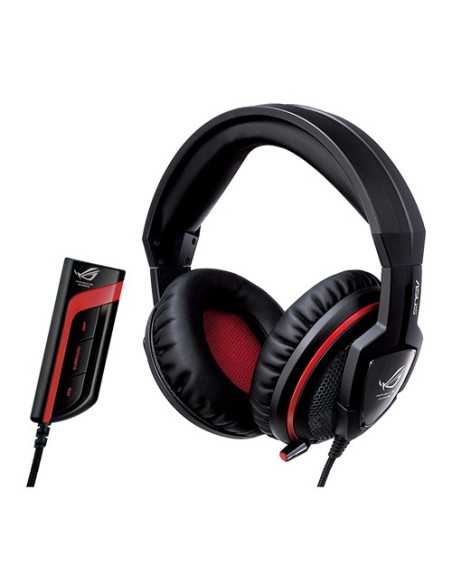 ASUS Orion PRO Auricolare A Padiglione Giocare Nero, Rosso