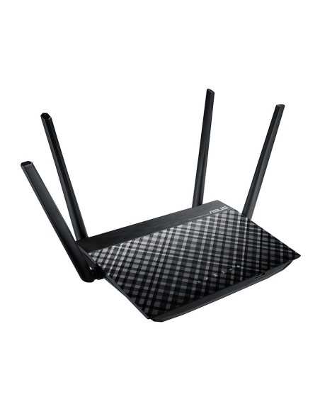ASUS RT-AC58U router wireless Gigabit Ethernet Dual-band (2.4 GHz 5 GHz) 4G Nero