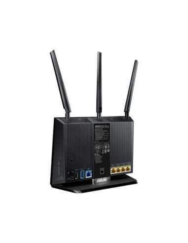 ASUS RT-AC68U router wireless Gigabit Ethernet Dual-band (2.4 GHz 5 GHz) 3G 4G