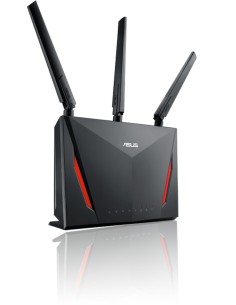 ASUS RT-AC86U router wireless Gigabit Ethernet Dual-band (2.4 GHz 5 GHz) 4G Nero