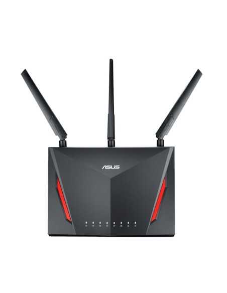 ASUS RT-AC86U router wireless Gigabit Ethernet Dual-band (2.4 GHz 5 GHz) 4G Nero