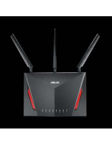 ASUS RT-AC86U router wireless Gigabit Ethernet Dual-band (2.4 GHz 5 GHz) 4G Nero