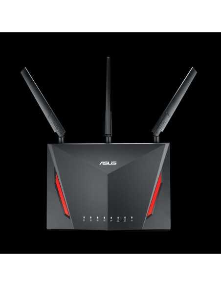 ASUS RT-AC86U router wireless Gigabit Ethernet Dual-band (2.4 GHz 5 GHz) 4G Nero