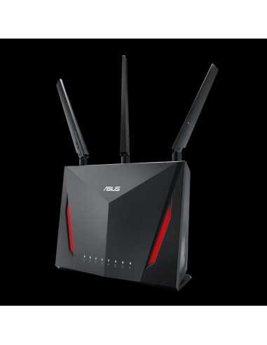 ASUS RT-AC86U router wireless Gigabit Ethernet Dual-band (2.4 GHz 5 GHz) 4G Nero