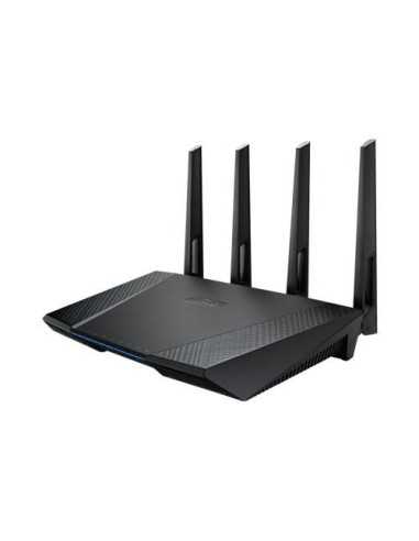 ASUS RT-AC87U router wireless Gigabit Ethernet Dual-band (2.4 GHz 5 GHz) Nero