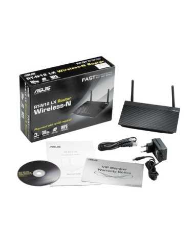 ASUS RT-N12LX router wireless Fast Ethernet Nero