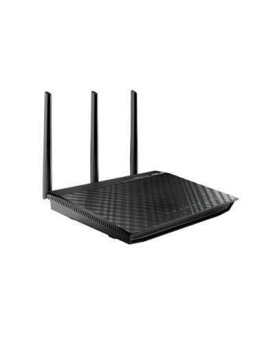 ASUS RT-N66U router wireless Gigabit Ethernet Dual-band (2.4 GHz 5 GHz) 4G Nero
