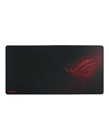 ASUS ROG Sheath Tappetino per mouse per gioco da computer Nero, Rosso