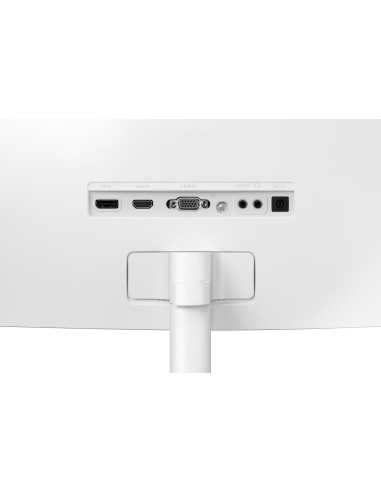 Samsung C27F591FDU 68,6 cm (27") 1920 x 1080 Pixel Full HD LED Argento, Bianco