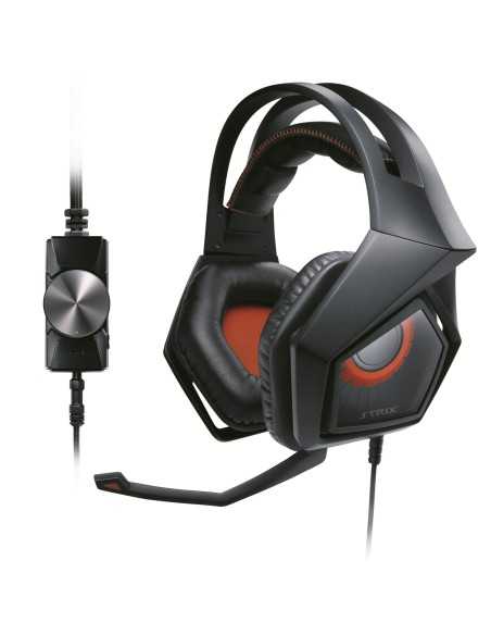 ASUS Strix Pro Auricolare Cablato A Padiglione Giocare Nero, Arancione