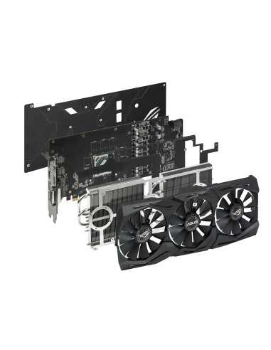 ASUS ROG-STRIX-RX580-O8G-GAMING scheda video AMD Radeon RX 580 8 GB GDDR5