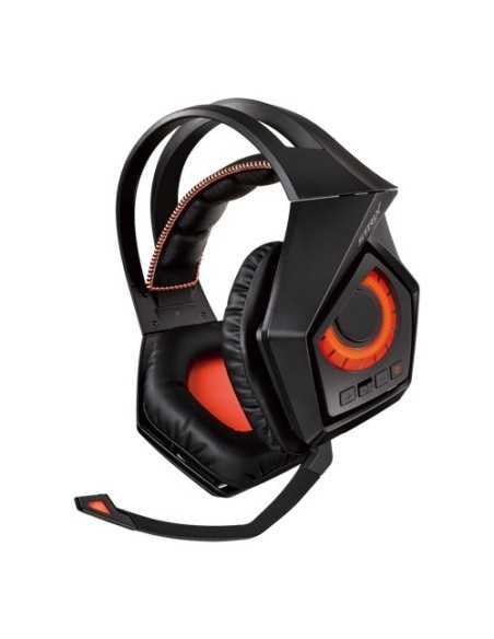 ASUS ROG Strix Wireless Auricolare Con cavo e senza cavo A Padiglione Giocare Nero, Arancione