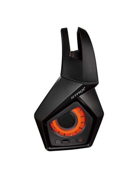 ASUS ROG Strix Wireless Auricolare Con cavo e senza cavo A Padiglione Giocare Nero, Arancione
