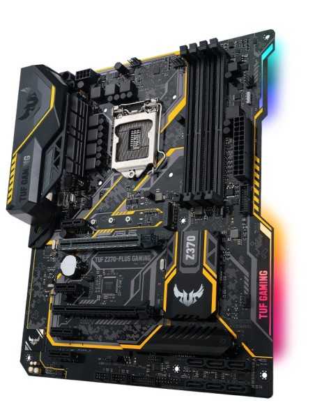 ASUS TUF Z370-PLUS GAMING Intel® Z370 LGA 1151 (Presa H4) ATX
