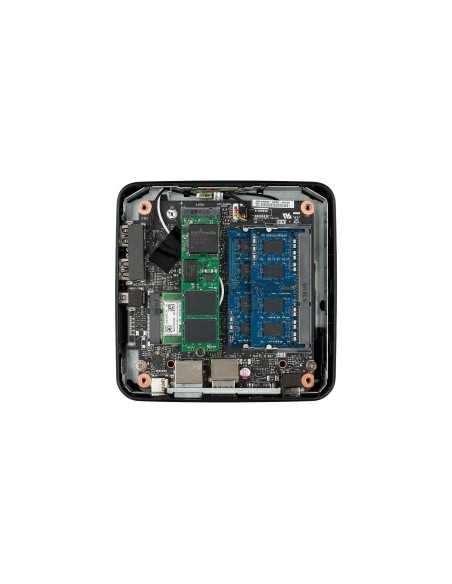 ASUS VivoMini UN45-VM111M PC stazione di lavoro DDR3L-SDRAM N3000 mini PC Intel® Celeron® 2 GB 32 GB SSD FreeDOS Blu