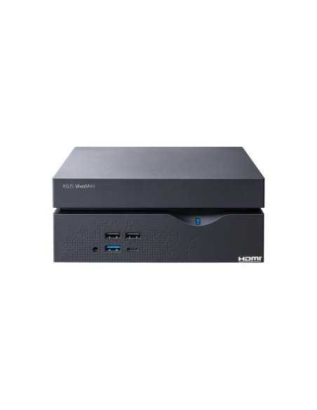 ASUS VivoMini VC66-B047Z PC stazione di lavoro DDR4-SDRAM i3-7100T mini PC Intel® Core™ i3 4 GB 500 GB HDD Windows 10 Pro Nero