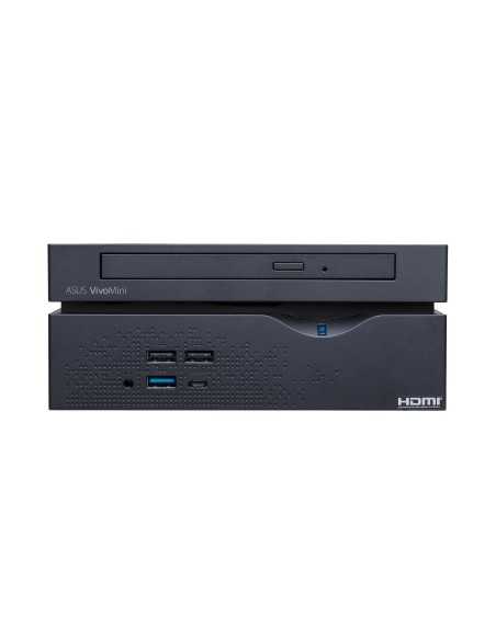 ASUS VivoMini VC66-B047Z PC stazione di lavoro DDR4-SDRAM i3-7100T mini PC Intel® Core™ i3 4 GB 500 GB HDD Windows 10 Pro Nero