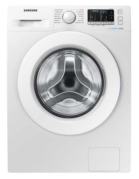 Samsung WW80J5555MW lavatrice Caricamento frontale 8 kg 1400 Giri min Bianco