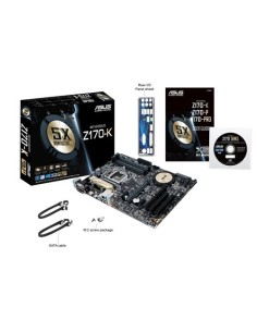 ASUS Z170-K Intel® Z170 LGA 1151 (Presa H4) ATX 2