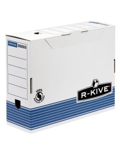 Fellowes 0026501 scatola per la conservazione di documenti Blu, Bianco
