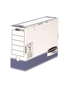 Fellowes 0030801 scatola per la conservazione di documenti Carta Grigio