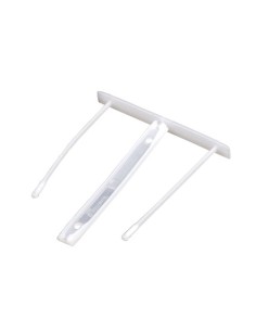 Fellowes 00895 fermaglio Plastica 100 pz