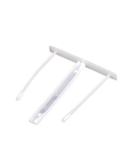 Fellowes 00895 fermaglio Plastica 100 pz